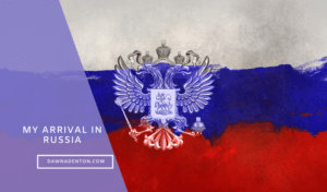 the Russian flag