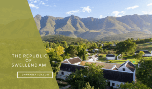 the mountains around the town of Swellendam in the Cape in South Africa