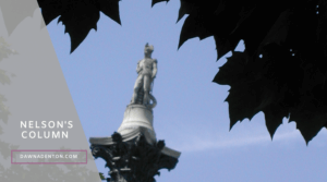 Nelson's Column in London, UK