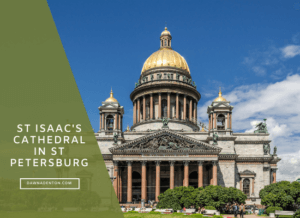 St Isaac's Cathedral in St Petersburg, Russia