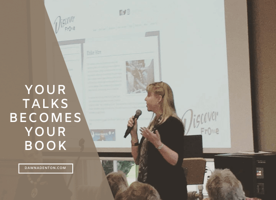 Your Talks Becomes Your Book