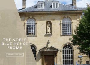 The Blue House in Frome, Somerset