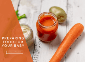 Vegetables are the best to start with, when you start preparing food for your baby.