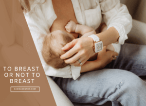 a mother breastfeeding her baby