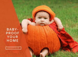 a baby in a pumpkin